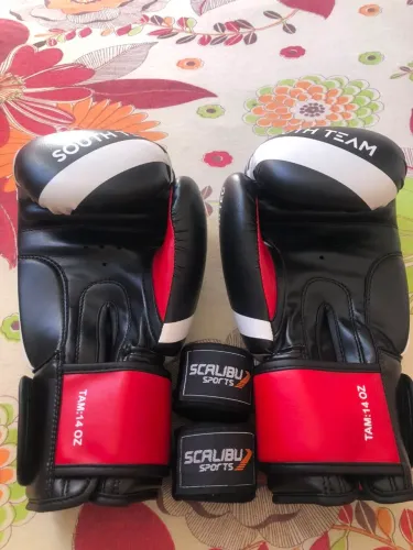 LUVAS DE BOXE E BANDAGE