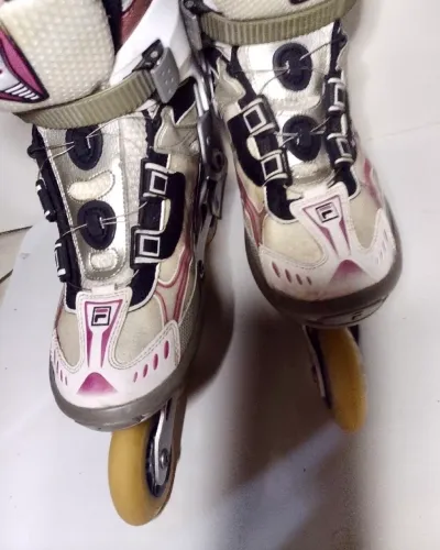Patins Fila XTA Lady Tam 37 - Pouco Uso - ótimo estado