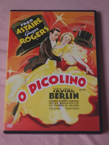 O Picolino, com Fred Astaire e Ginger Rogers, DVD Original Zerado (Dublado)