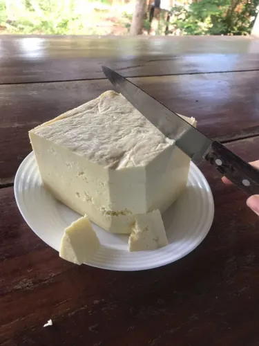 Queijo coalho fresco da roça