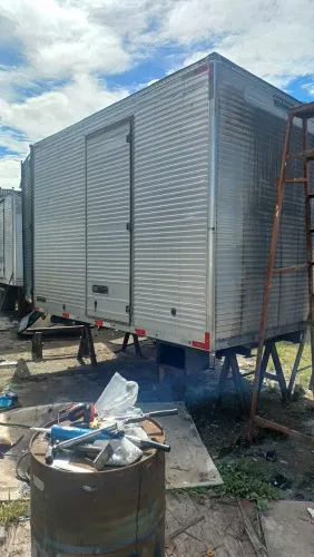 baú em alumínio para renolt Master 