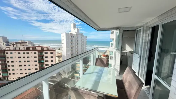 Imóvel para aluguel com 51 metros quadrados com 1 quarto em Caiçara - Praia Grande - SP