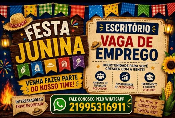 Vaga de emprego 