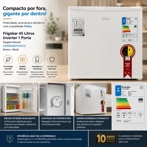Frigobar Inverter Midea