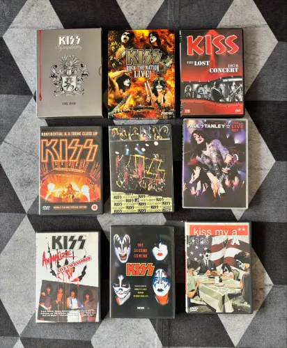 9 DVDs do Kiss Original