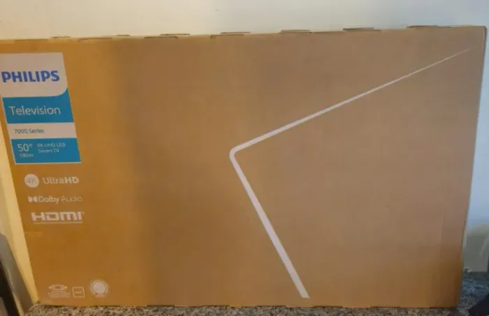 smartv 4k philips google tv hdr 50 nova lacrada com nota e garantia