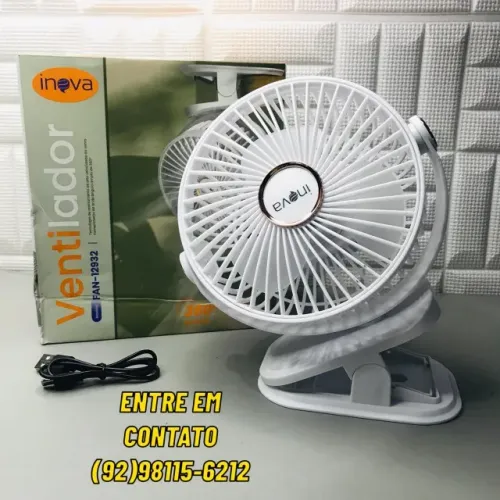 Ventilador Portatil De Clip Inova