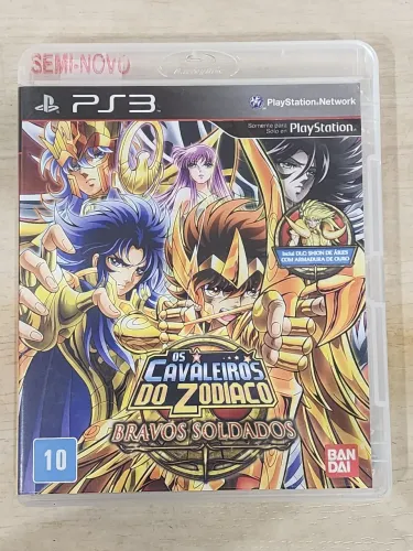 Os Cavaleiros do Zodíaco Bravos Soldados - PS3