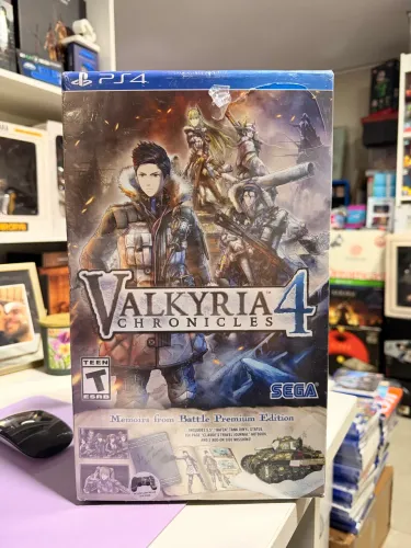 Valkyria Chronicles 4 Premium Edição Colecionador Lacrado PS4