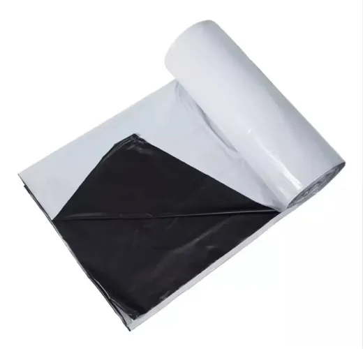Lona Dupla Face Preta E Branca 200 Micras 10x8