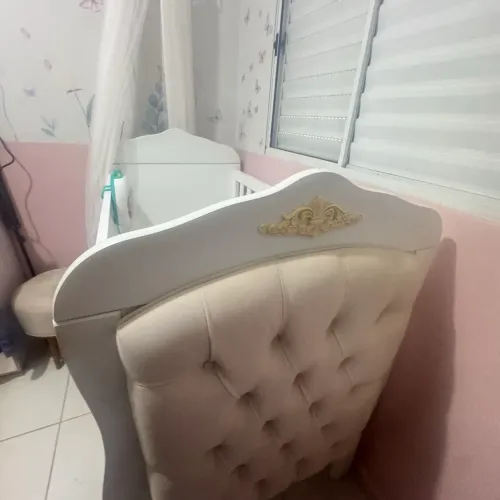 Berço estofado 