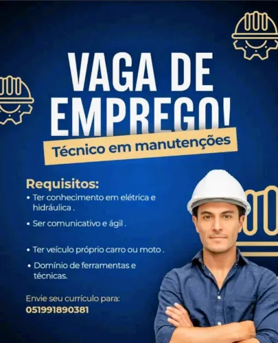 Técnico em manutenção residencial 