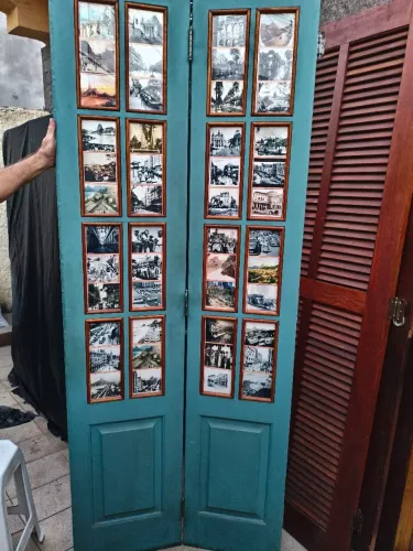 Porta camarão em madeira de lei
