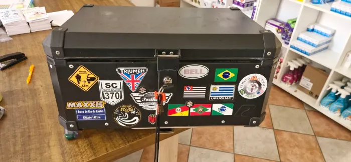 Top Case 65L em alumínio 