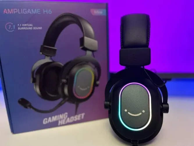 Headset USB Fifine H6 Surround 7.1 Lacrado
