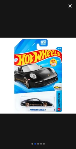 Porsche 911 Carrera T Black Mainline 2026 Hot Wheels