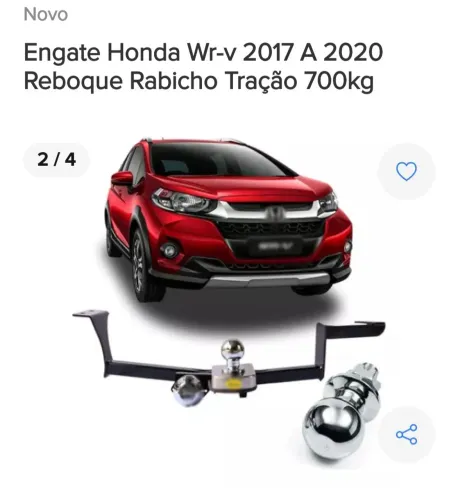 Engate HONDA WRV 2017 A 2020 