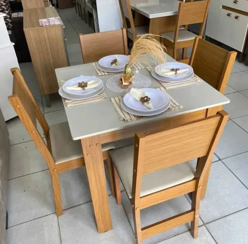 Mesa 4 cadeiras - Oferta