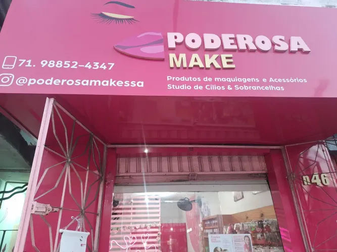 Passo loja de maquiagem completa