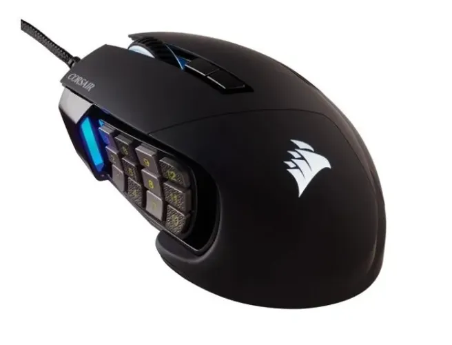 Mouse Gamer Corsair Scimitar RGB Elite - 17 Botões (Novo/Lacrado)