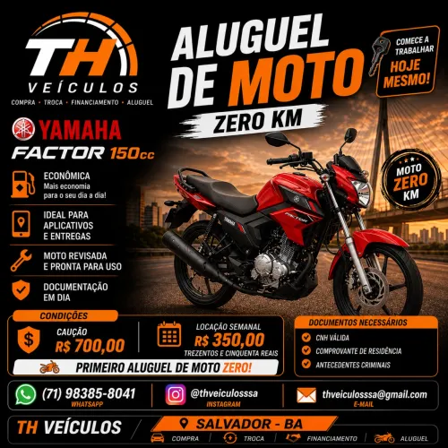 ALUGUEL DE MOTO