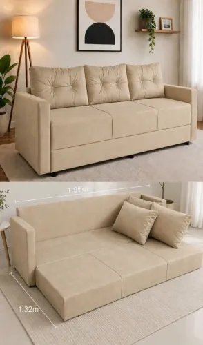 SOFÁ CAMA moderno, preço INCRÍVEL!!!