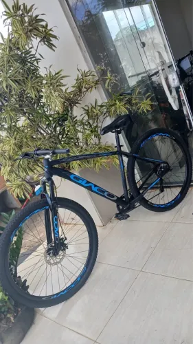 Bike aro 29 preta azul