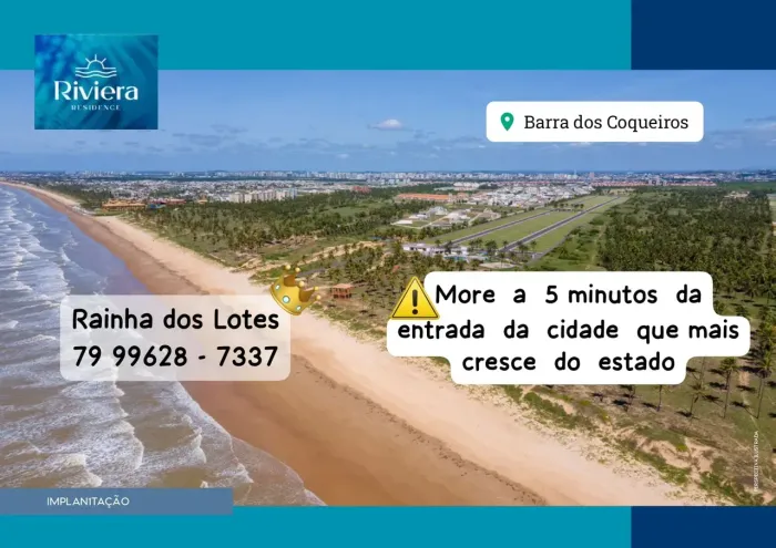 Lote Frente sul - Pertinho do clube e apenas 400 metros da PRAIA - Rainha dos Lotes
