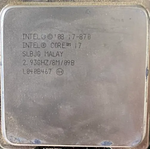 Processador Intel core i7