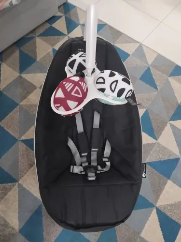 Cadeira De Balanço Mamaroo 4MOMS Para Bebês 5.0 Multi-Motion Black