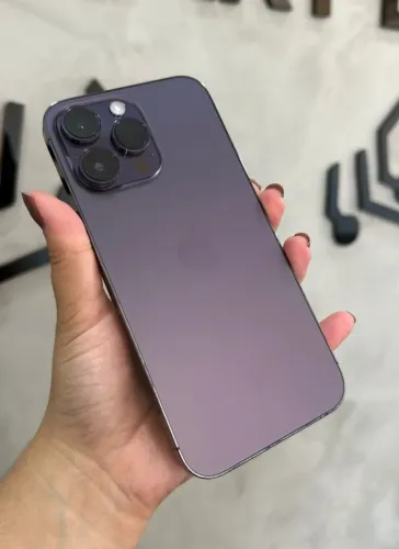 iPhone 14 Pro Max Deep Purple 256GB (Nota e 3 meses de garantia)