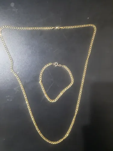 Coonjunto ouro 18k