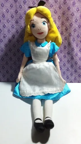 Boneca De Pano Alice No País Das Maravilhas - 50 Cm - Disney Store