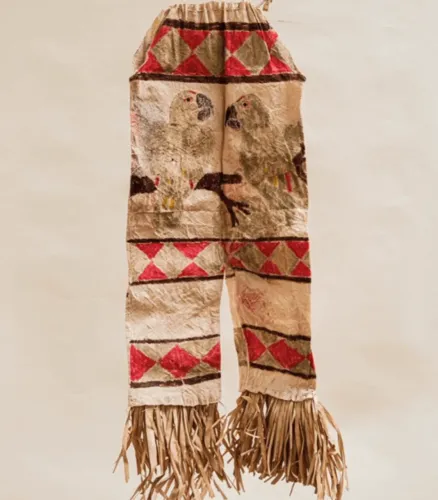 vestes do povo indígena ticuna do ritual da moça nova
