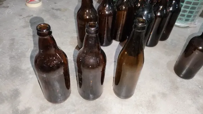 Garrafas para cervejeiros artesanais