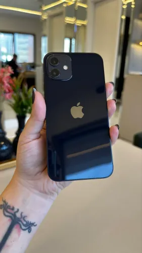 IPHONE 12 128GB PRETO SEMINOVO / LOJA FÍSICA