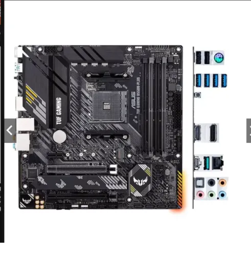Kit Upgrade Placa Mãe Asus TUF B550M, Processador AMD Ryzen 7 5700X, Memória DDR4 3200MHz