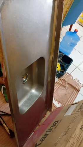 PIA INOX 1,20 EM EXCELENTE ESTADO DE CONSERVAÇÃO