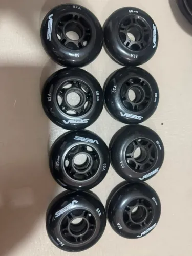 8 Rodas Seba 80mm Novas!