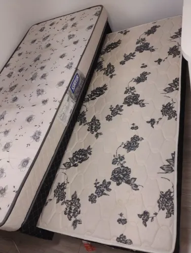 Cama box solteiro com cama auxiliar COPEL
