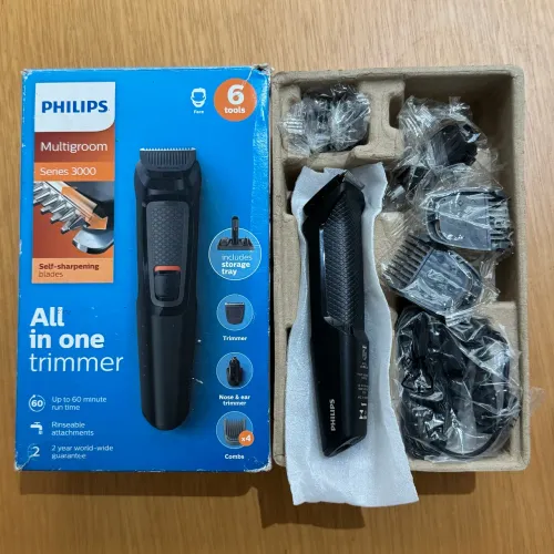Barbeador Philips Multigroom MG3712/15 - 6 em 1 [NOVO]