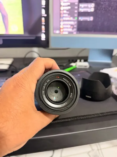 Lente 55 mm Sony Zeiss 1.8 full frame e-mount