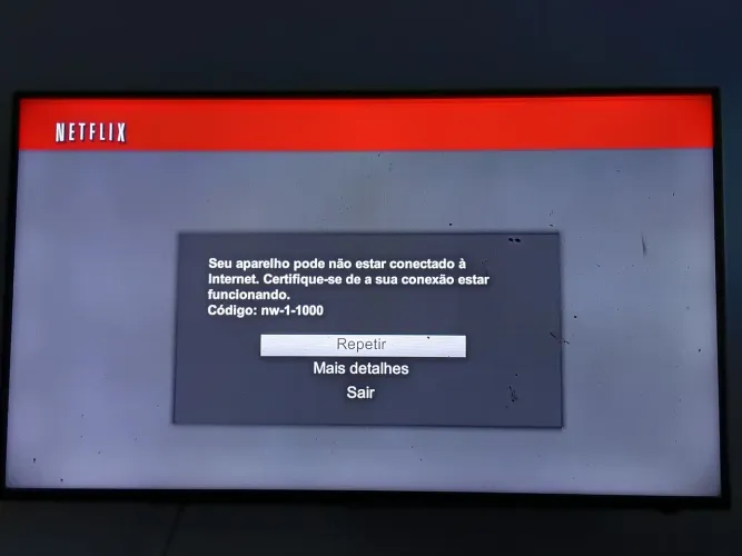 TV sansung 50 Polegadas funcionando mais com listras na parte inferior da tela 400