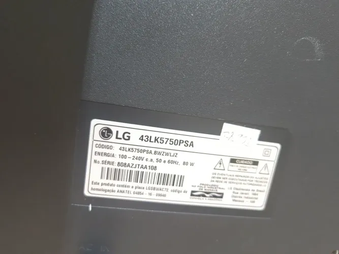 TV LG SMART 43 