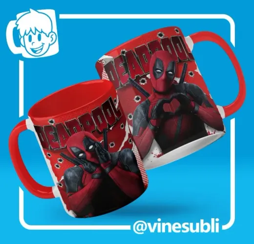 Caneca Deadpool