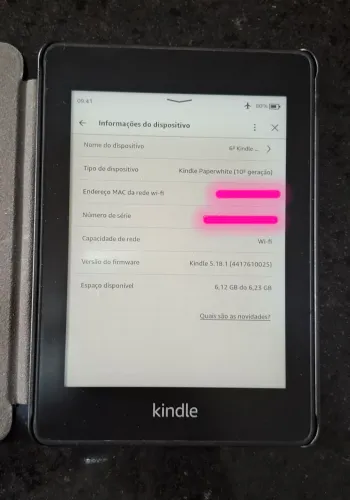 Kindle Paperwhite 10° geração