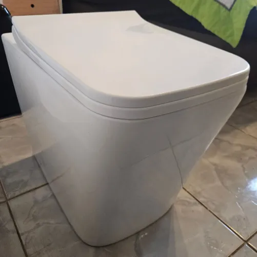 Vaso Sanitário Convencional Redondo Tubrax Cor Branco
