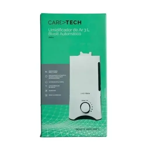 Umidificador de Ar Bivolt Automático Caretech UMD110 3L