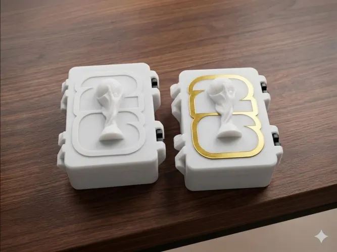 Caixa de figurinhas da copa 