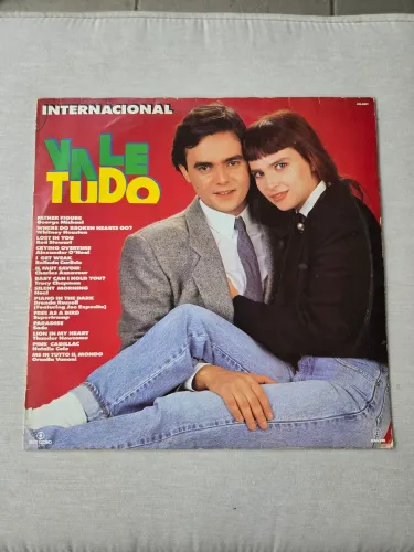 LP Disco de Vinil Trilha Sonora Novela Vale Tudo Internacional 1988